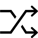 Shuffle SVG Icon